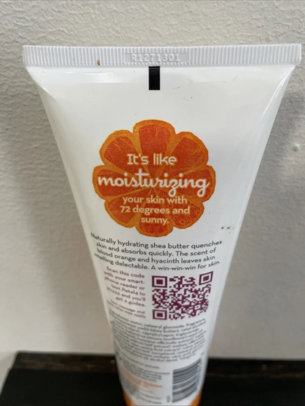 Gud Orange Petalooza Body Lotion- Burt's Bees, Blood Orange, 8 oz. DISCONTINUED